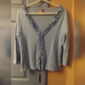 Ladies Ruffled Top Tommy Hilfiger